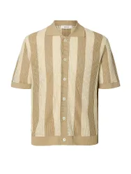 Poloshirt SLHSHANE weiss M Herren