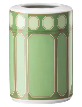 Vaso Signum, Porcellana, Piccolo, Verde OS - Swarovski - FashionsVida