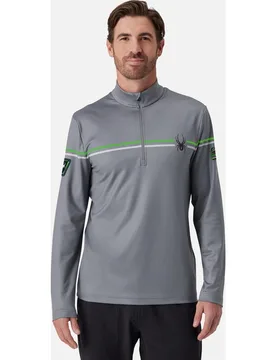 Camiseta térmicade hombre Legacy 1-2 Zip - Spyder - FashionsVida