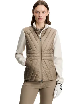 Jacke Holma Quilt Hybrid, taupe m - J.lindeberg - FashionsVida