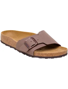 Sandales en Birko-Flor® - Catalina Birko-Flor Narrow Mocha en Cuir - Taille 37 - Marron - Birkenstock - FashionsVida