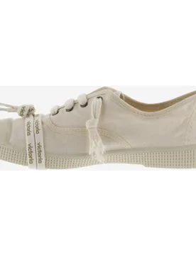 Zapatillas básicas unisex de lona tintada DREC con doble cordón y refuerzo en la puntera - Victoria - FashionsVida