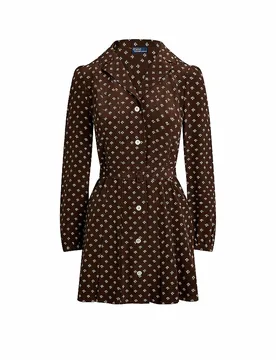 POLO Minikleid braun 40 damen - Ralph Lauren - FashionsVida