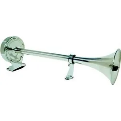 Electric Trumpet Horn 12v Grey 40 cm unisex