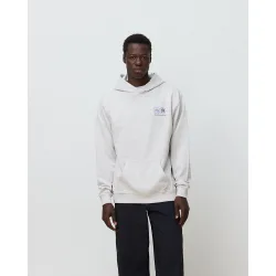 Sudadera con capucha de hombre de 100% algodón orgánico vast light grey