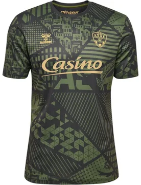 Prematch-Trikot AS Saint-Étienne 2025/26 - Vert - male - Size: XL - Hummel - FashionsVida