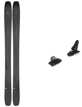 Packs (skis + fix) - Skis freeride - Pack Maverick 105 CTI 2026 en Titane - Noir - Atomic - FashionsVida
