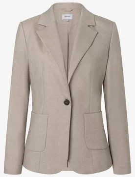 Soft Melange Long Blazer female - 46 - FashionsVida