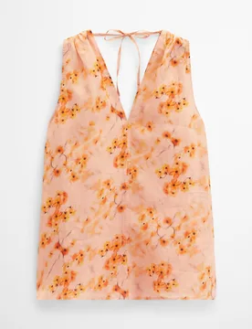Blusa relajada sin mangas de suave fibra de ramio - MARC O'POLO - FashionsVida