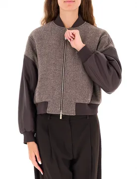 Bomber misto lana TESTA DI MORO L - Armani exchange - FashionsVida