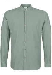 Trachtenhemd Marius (grün, Gr. 3XL) von Classics für Herren, Oberteile, 55% Baumwolle, 45% Polyester