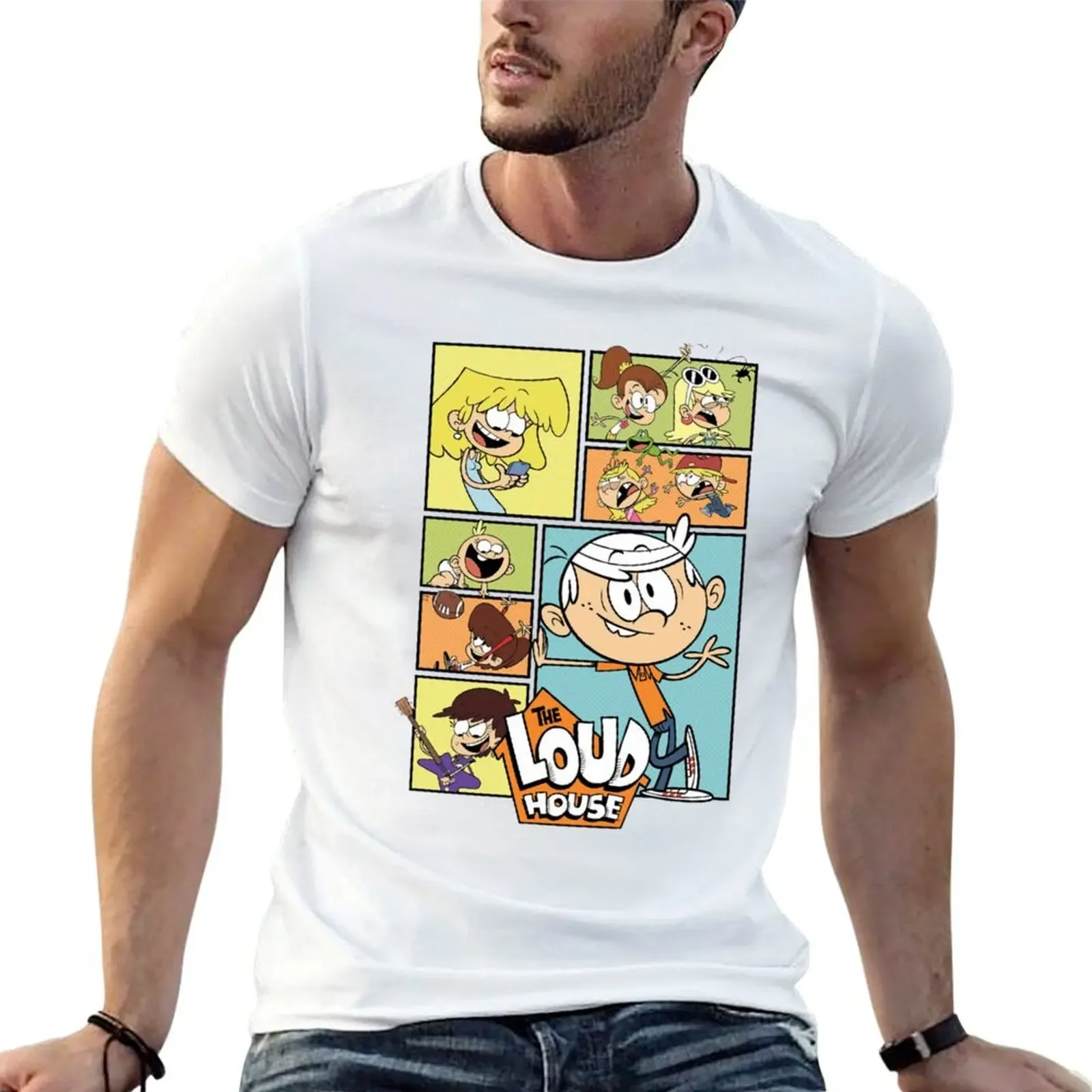 Loud house T-Shirt Basic Solid Color Casual Tee Shirt - Aliexpress - FashionsVida