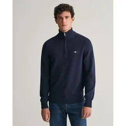 Pull à Demi-zip Casual Evening Blue M