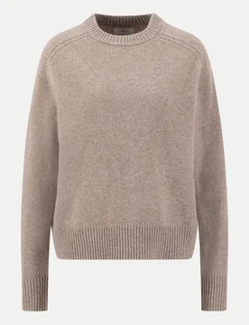 Strickpullover aus Merinowolle Beige XXL - Fynch-Hatton - FashionsVida