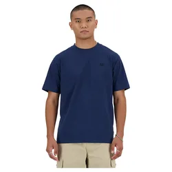 Maglietta A Maniche Corte Athletics Cotton Nb Navy XL