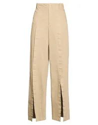Pantalones Mujer Camel 40 Mujer