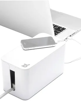 Gestionnaire De Câbles Cablebox Mini White One Size unisex - Bluelounge - FashionsVida