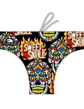 Sweet Haloween 2014 Waterpolo Swimming Brief Multicolor XL Men - TURBO - FashionsVida