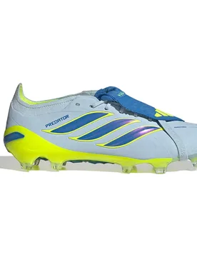 Chaussures De Football Predator Elite Fold-over Tongue Fg Crystal Sky / Ray Blue / Team Solar Yellow 2 EU 46 - Adidas - FashionsVida