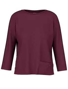 Marc Cain Shirt rouge foncé 34 - Marc cain - FashionsVida