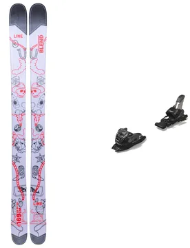 Ski Set inkl. Bdg. Skis freeride Pack Blend Tbl 2026 für Herren Weiß - Line - FashionsVida