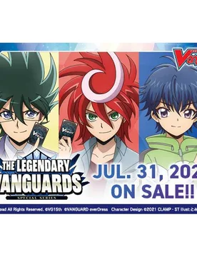 Cardfight!! Vanguard - Special Series 15: The Legendary Vanguards Booster Box - Bushiroad - FashionsVida
