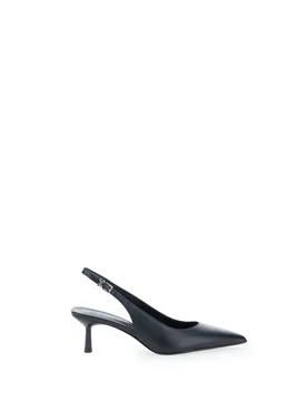 Décolleté slingback pelle NERO 36 - SERGIO LEVANTESI - FashionsVida