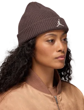 Terra Unisex Knitted Hats & Beanies - Brown - One Size - Wool - Brown - Size: One Size - Jordan - FashionsVida