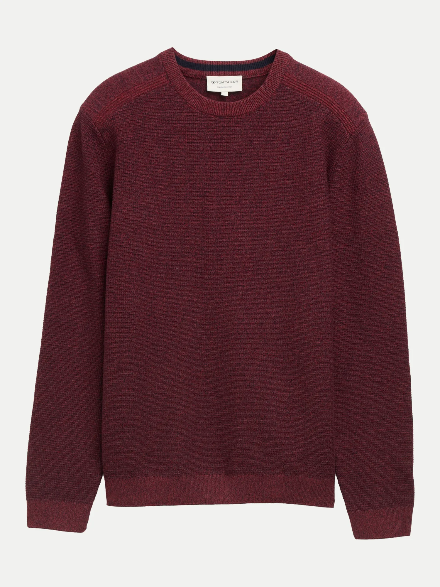 Basic Strickpullover Blau 3XL - Tom Tailor Casual - FashionsVida