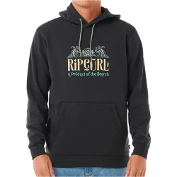 Down the line sudadera hombre Negro (L)