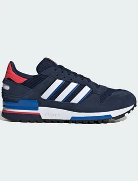 SCARPE ZX 600 43 1/3 Night Indigo / Cloud White / Semi Lucid Red - Adidas - FashionsVida