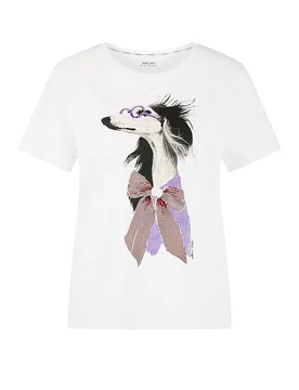 Marc Cain T-Shirt bianco 42 - Marc cain - FashionsVida