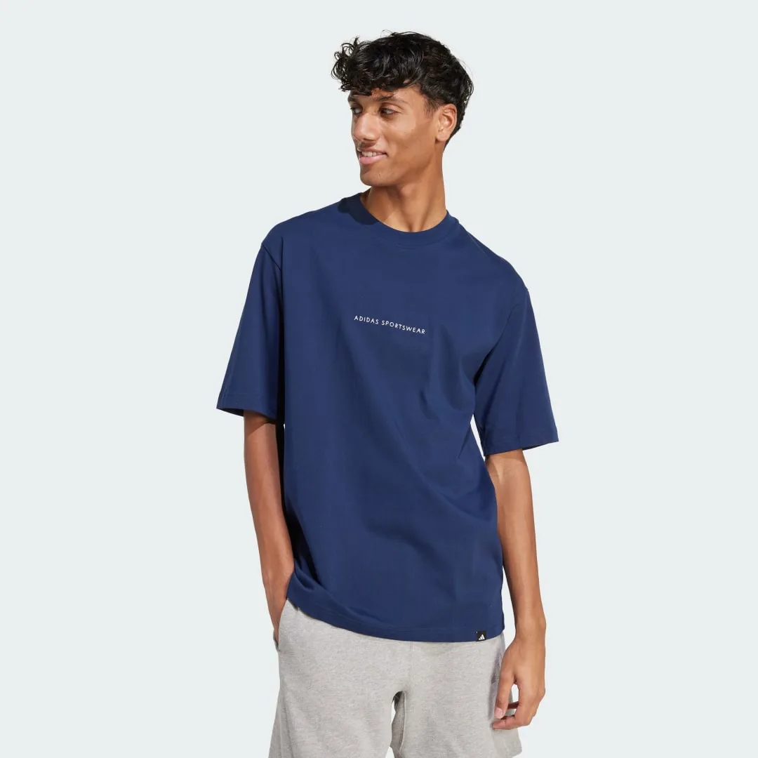 Codes Doodle Camp Graphic T-Shirt S Night Indigo - Adidas - FashionsVida