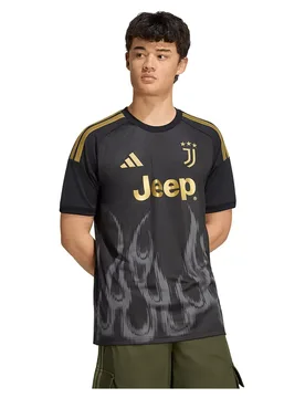 T-shirt à Manches Courtes Third Juventus 26/27 Jersey Black M - Adidas - FashionsVida