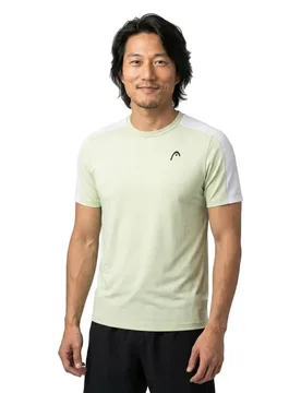 Play Tech Short Sleeve T-shirt Cantaloupe Green L - Head Racket - FashionsVida
