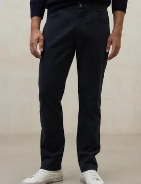 Pantalones cinco bolsillos de hombre con cierre de botón y cremallera - Ecoalf - FashionsVida