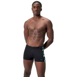 Hyperboom Panel Swimming Boxer Black / Dark Teal UK 28 Men