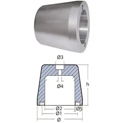 Riva Splendida Anode Grey 140 mm unisex