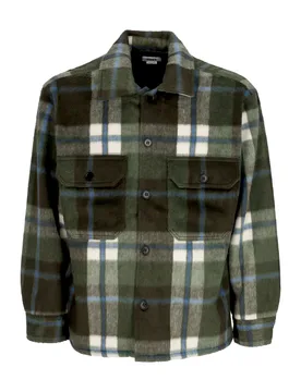 Camicia Imbottita Uomo Stanton Shirt Jacket Rosin Multi - OBEY - FashionsVida