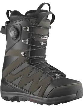 Chaussures De Snowboard X Approach Lace Sj Boa Black / Black / Black 23.0 Homme - Salomon - FashionsVida