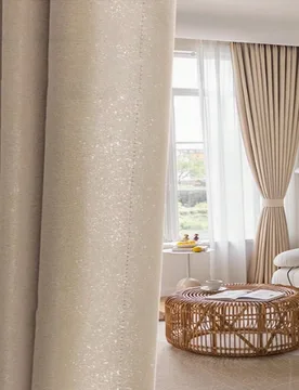Juego de cortina opaca y cortina blanca transparente, adecuado para sala de estar y dormitorio, con funciones de reducción de ruido y protección de - Shein - FashionsVida