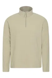 Camber II Mens Half-Zip Fleece - Beige - Beige - Size: XL