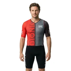 Trisuit A Maniche Corte Dragonfly Red / Black S