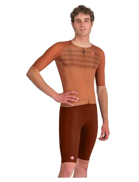 Salopette Free Aero Rc S Dark Brown - Castelli - FashionsVida