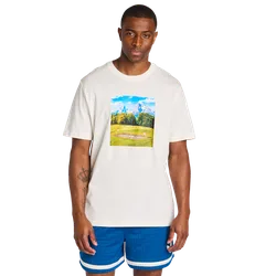 Escape Alpine Men T-Shirts - White - Size L - Cotton Jersey - White - Size: Large
