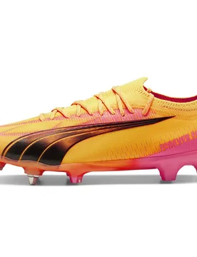 Chaussures De Football Ultra Ultimate Mxsg Sun Stream / Black / Sunset Glow EU 40 - Puma - FashionsVida
