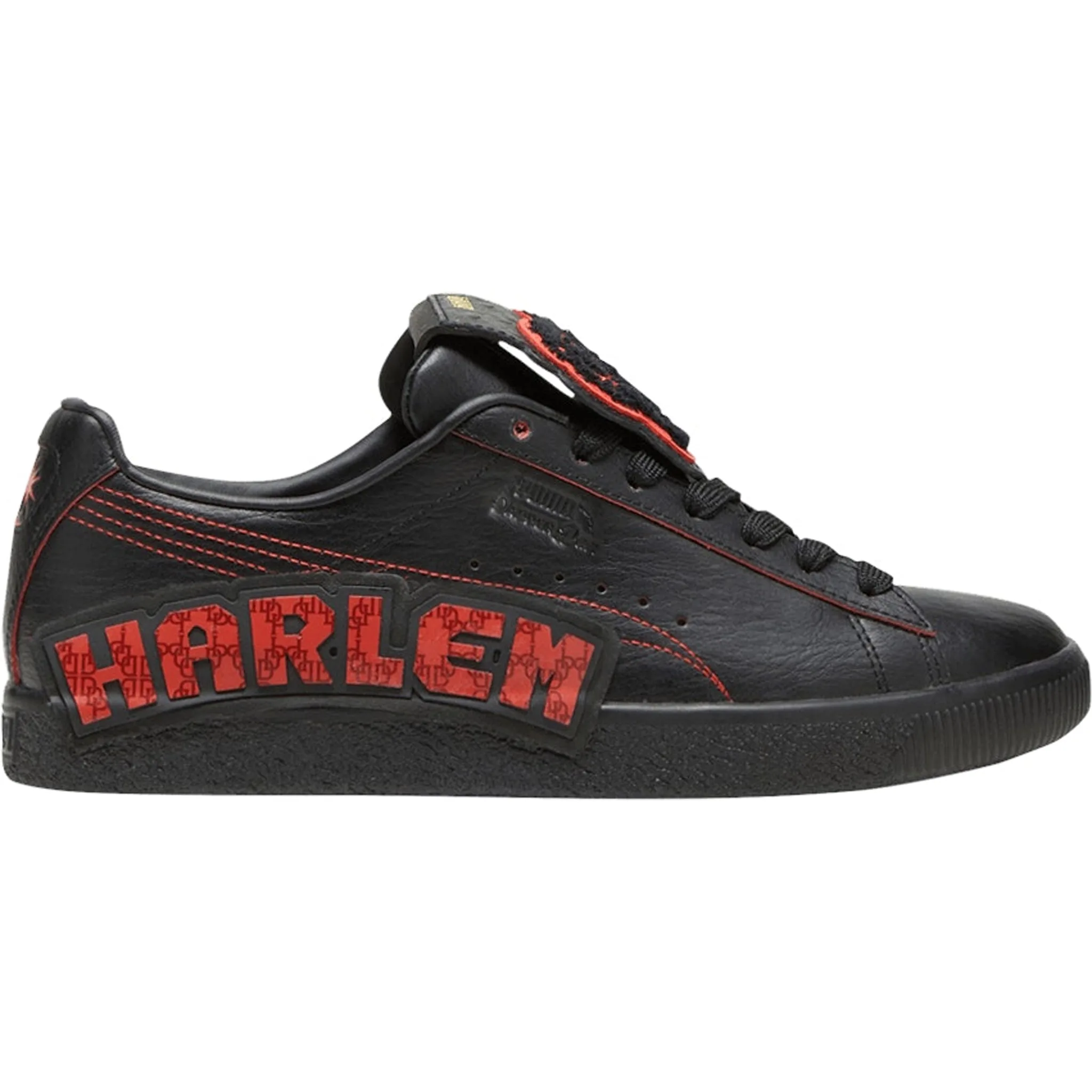 Dapper Dan X Clyde Mens Black Trainers - Size Uk 8.5 - Puma - FashionsVida
