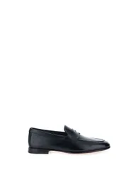 SANTONI Mocassini in pelle NERO 7