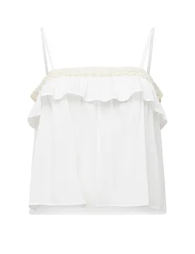 Top Cropped Fit TISANE 1 weiss 40 Damen - Drykorn - FashionsVida