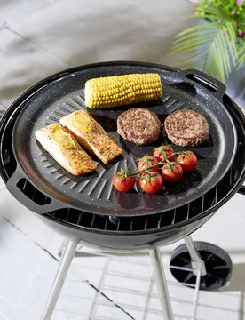 Grillplatte aus Gusseisen "Sonnenblume" - Basilico - FashionsVida